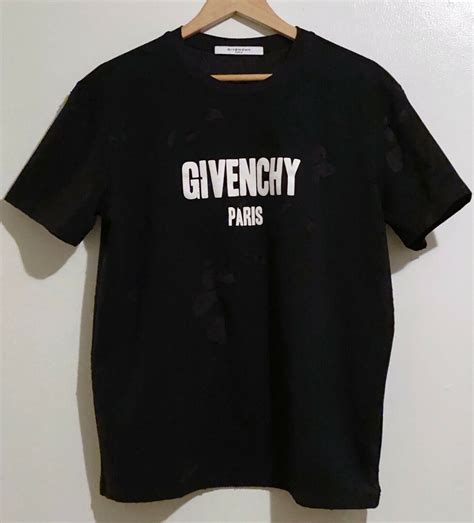 givenchy world tour t shirt|givenchy distressed t shirt.